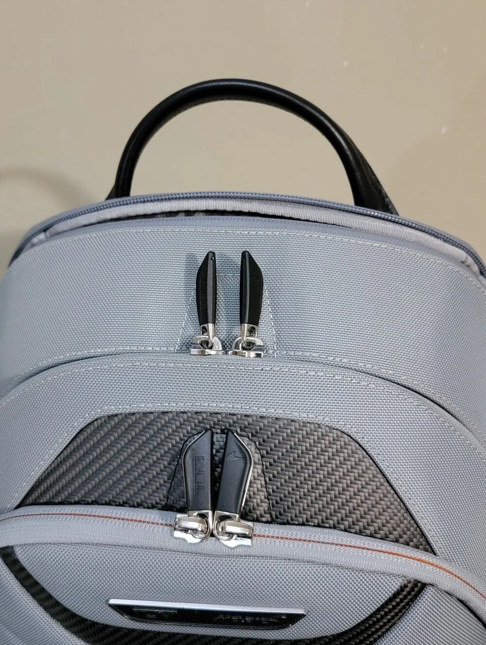 TUMI McLaren Paddock Backpack in Super Grey w/ Dust Bag